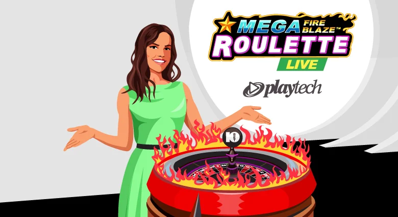 Mega Fire Blaze Roulette Live